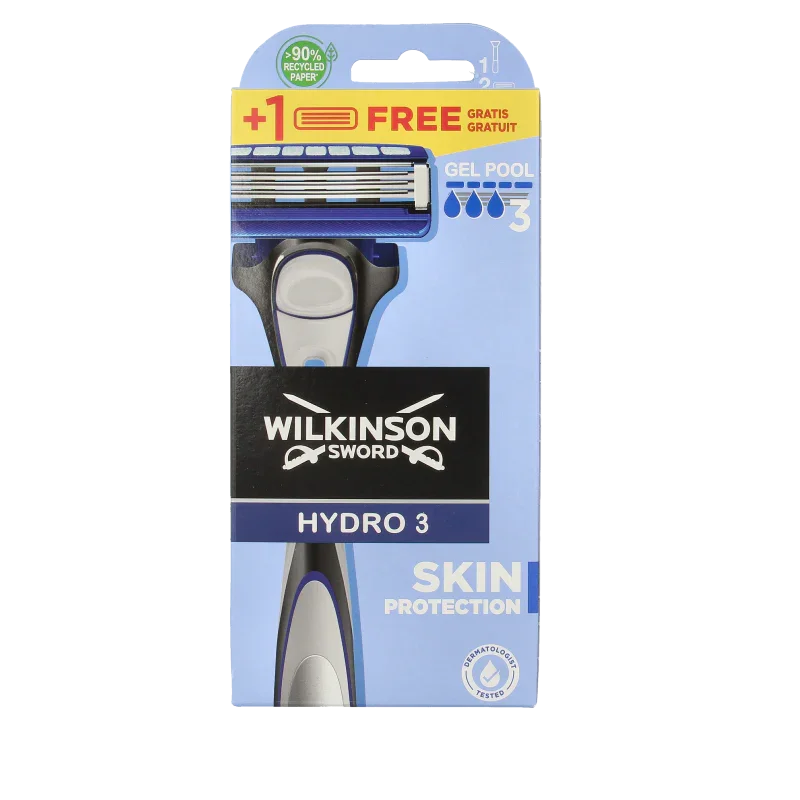 Wilkinson Hydro 3 razor skin protect 1 + 1 1 Stuks