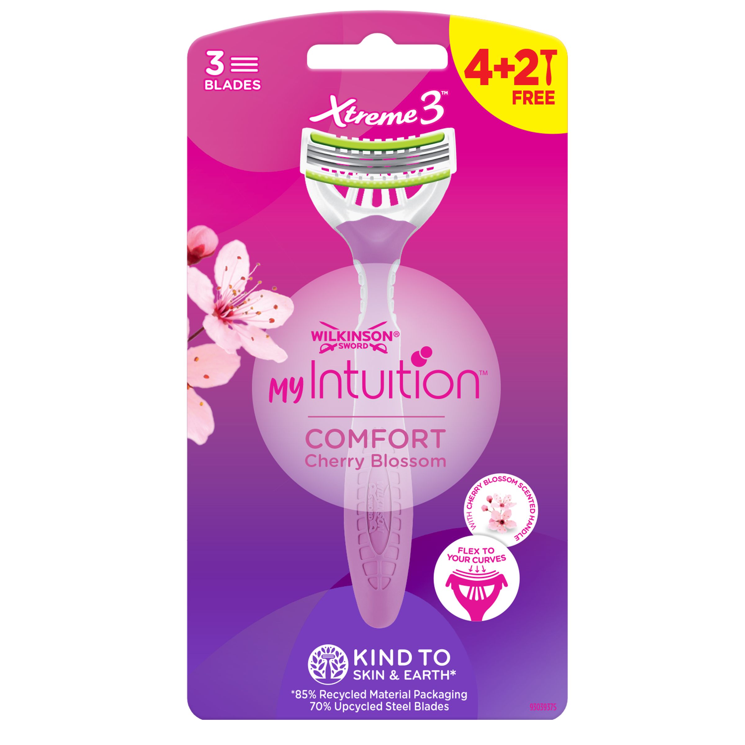 Wilkinson My intuition xtreme 3 wegwerpmesjes 6 Stuks