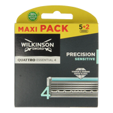 Wilkinson Quattro titanium sensitive mesjes 5+2 7 Stuks