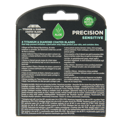 Wilkinson Quattro titanium sensitive mesjes 5+2 7 Stuks