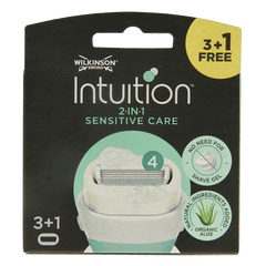 Wilkinson Intuition sensitive care navulmesjes 4 Stuks