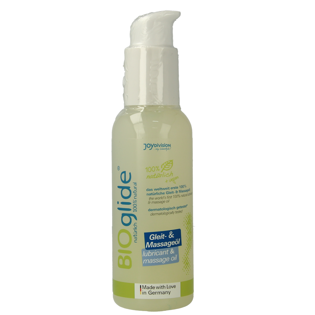 Bioglide Glijmiddel en massageolie 125.00 Milliliter