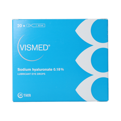 Vismed Oogdruppels medium 0.18% 20.00 Stuks