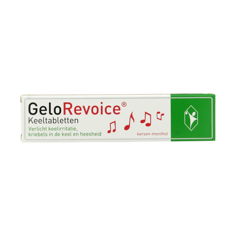 Gelorevoice Keeltabletten kersen - menthol 20 Zuigtabletten