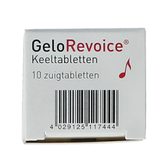 Gelorevoice Keeltabletten kersen - menthol 10.00 Tabletten