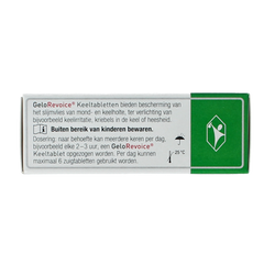 Gelorevoice Keeltabletten kersen - menthol 10.00 Tabletten