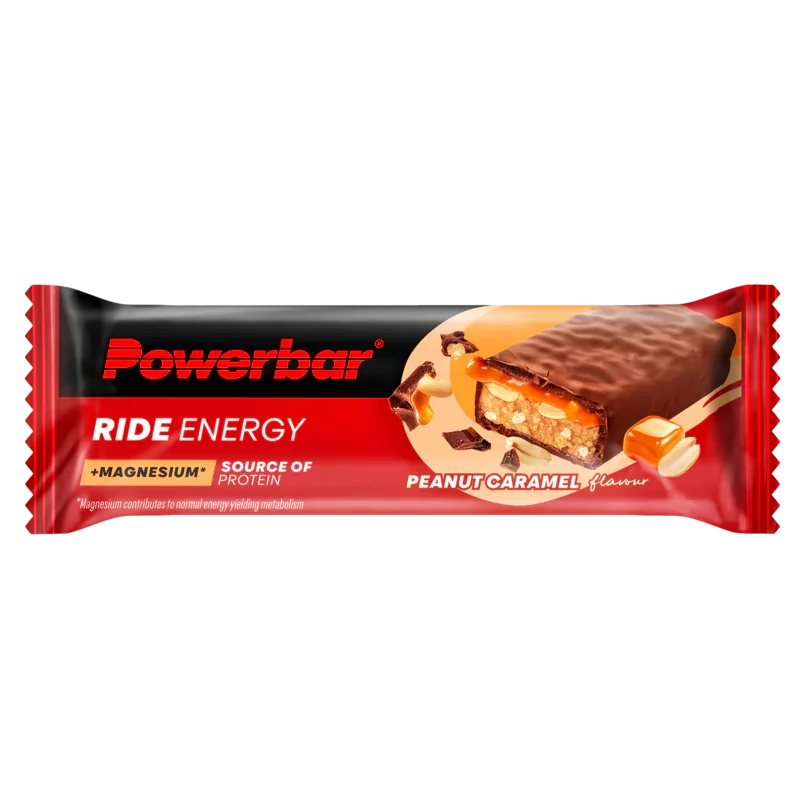 Powerbar Ride energy bar peanut caramel 55.00 Gram