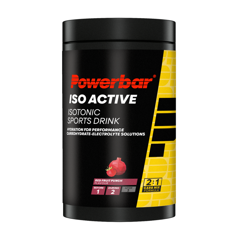 Powerbar Isoactive red fruit punch 600.00 Gram