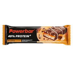 Powerbar Protein+ bar crisp caramel & peanuts 40 Gram