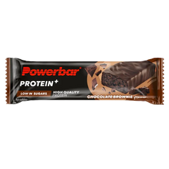 Powerbar Protein+ bar low sugar chocolate brownie 35 Gram