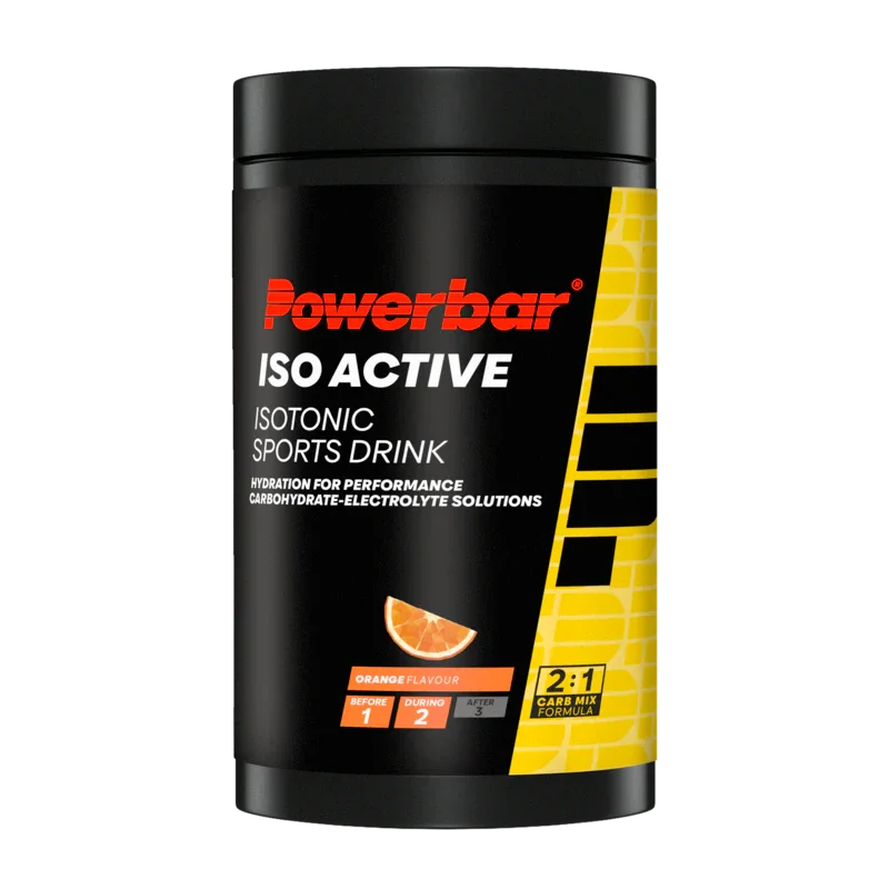 Powerbar Isoactive orange 600 Gram