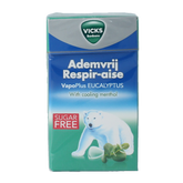Vicks Ademvrij eucalyptus suikervrij 40.00 Gram