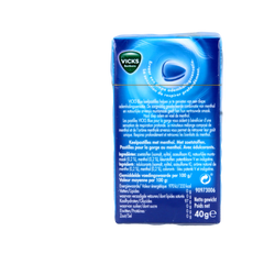 Vicks Blue menthol suikervrij box 40.00 Gram