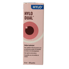 Hylo Dual oogdruppels 10.00 Milliliter