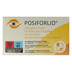 Posiforlid Posiforlid reinigsdoekjes oogleden 20.00 Stuks