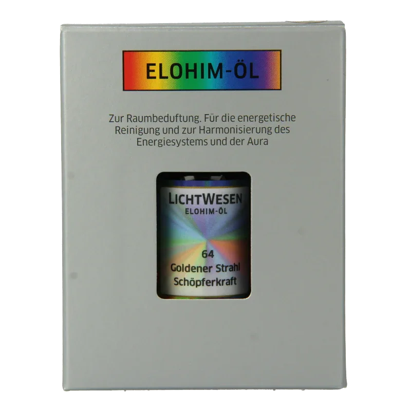 Lichtwesen Elohim olie goud 64 10 Milliliter