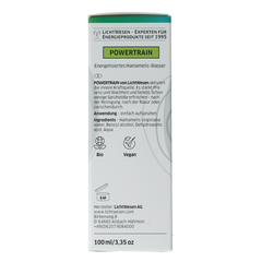 Lichtwesen Powertrain energiespray 100.00 Milliliter