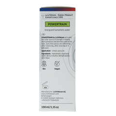 Lichtwesen Powertrain energiespray 100.00 Milliliter