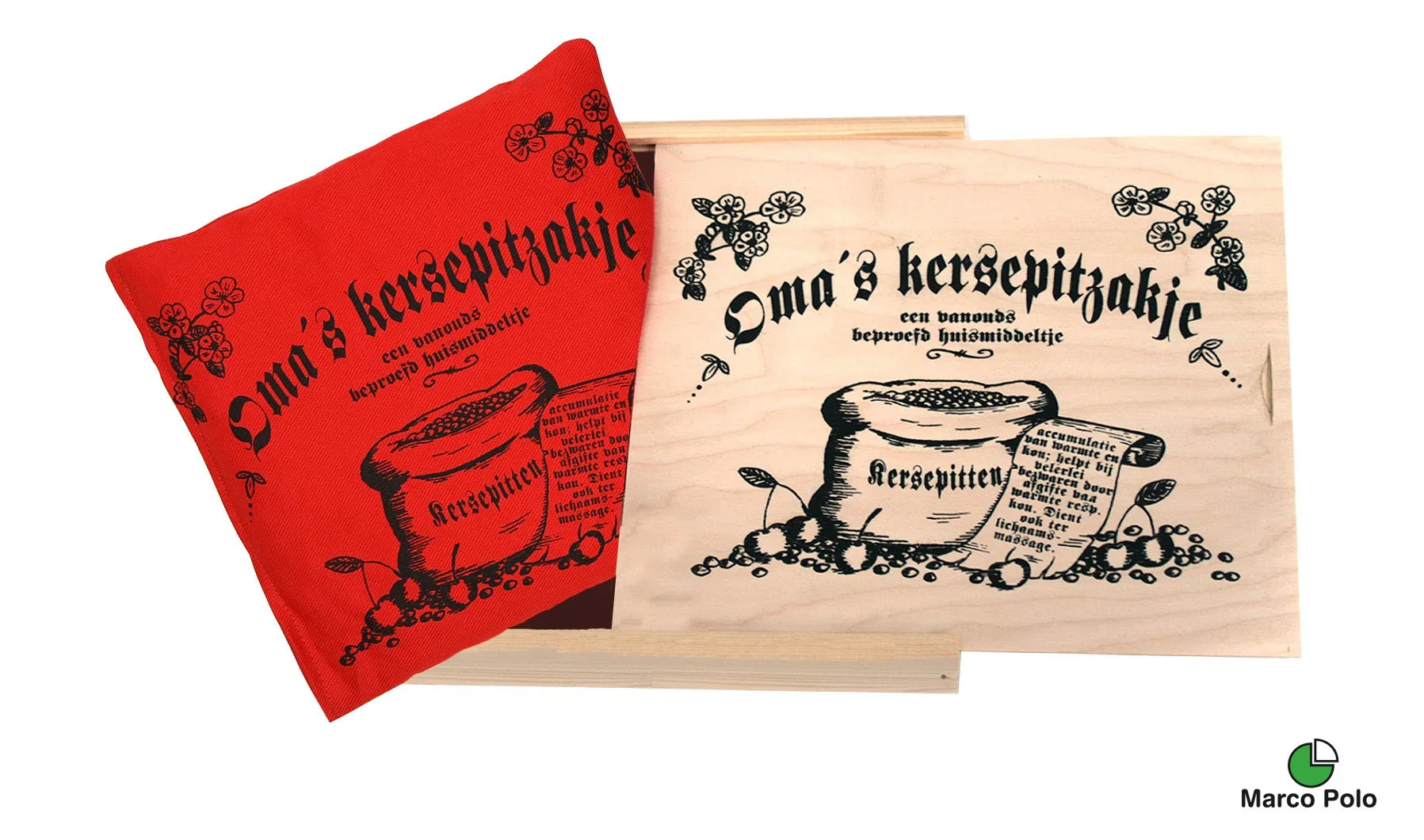 Marco Polo Kersenpitkussen oma's in kist 1 Stuks