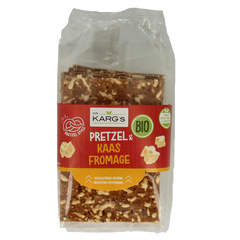 Dr. Karg's Crackers pretzel kaas bio 160.00 Gram