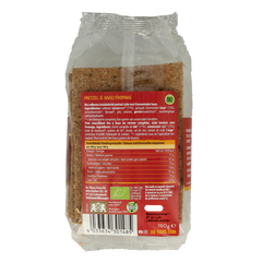 Dr. Karg's Crackers pretzel kaas bio 160.00 Gram