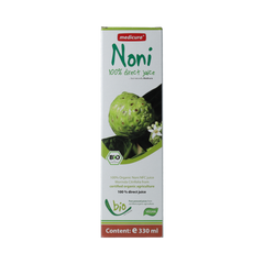 Medicura Noni 100% sap bio 330.00 Milliliter