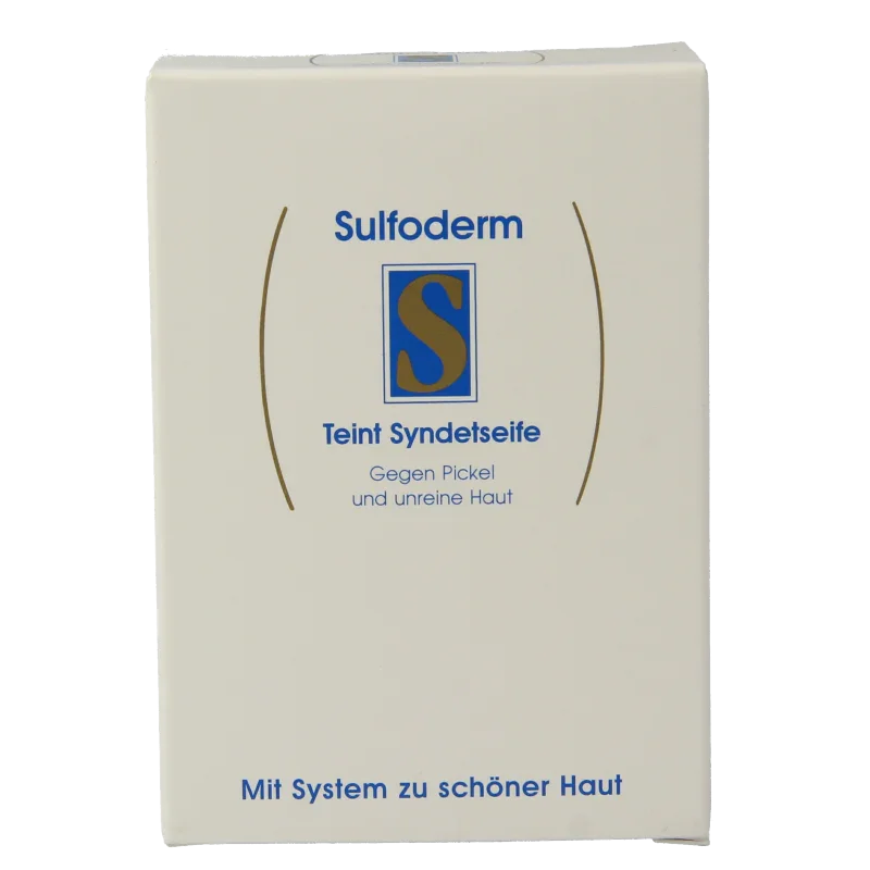 Sulfoderm S teint syndet soap 100 Gram