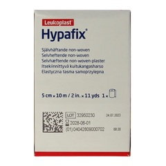Hypafix Kleefvlies hypoallergeen 10m x 5cm 1 Stuks