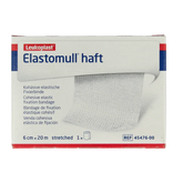 Elastomull Fixatiewindsel haft 20m x 6cm 45476 beige/wit 1 Stuks