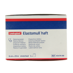 Elastomull Fixatiewindsel haft 20m x 6cm 45476 beige/wit 1 Stuks