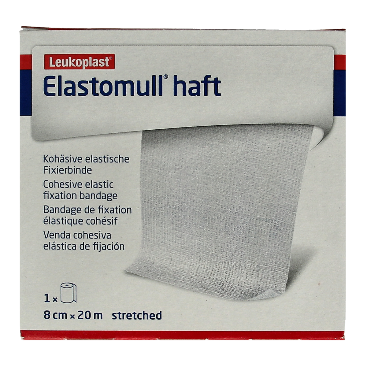 Elastomull Fixatiewindsel haft 20m x 8cm 45477 1.00 Stuks