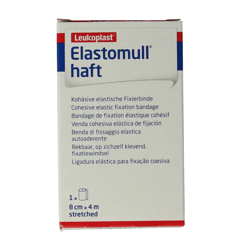 Elastomull Fixatiewindsel haft 4m x 8cm 45472 1 Stuks