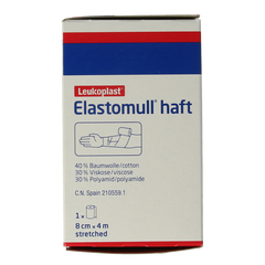 Elastomull Fixatiewindsel haft 4m x 8cm 45472 1.00 Stuks