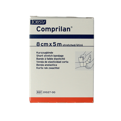 Comprilan Korte rek zwachtel 5m x 8cm 1 Stuks