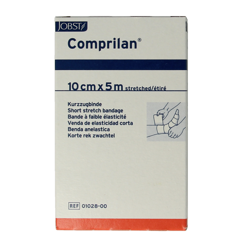 Comprilan Korte rek zwachtel 5m x 10cm 1 Stuks