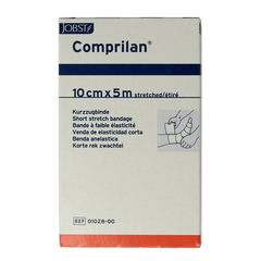 Comprilan Korte rek zwachtel 5m x 10cm 1.00 Stuks