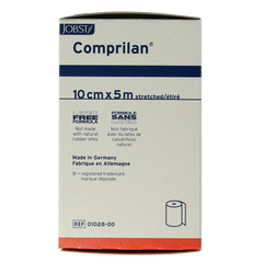 Comprilan Korte rek zwachtel 5m x 10cm 1.00 Stuks