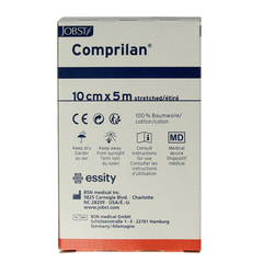 Comprilan Korte rek zwachtel 5m x 10cm 1.00 Stuks