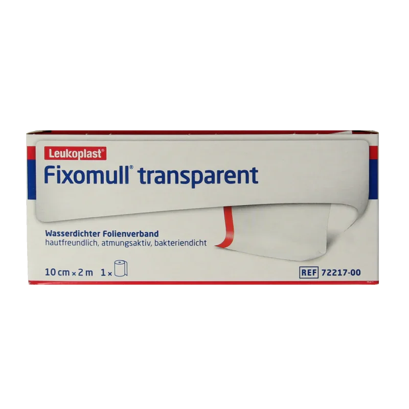 Fixomull Transparent 2m x 10cm 7221700 1 Stuks