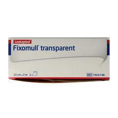 Fixomull Transparent 2m x 10cm 7221700 1 Stuks