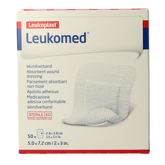 Leukomed Wondverband 7.2 x 5cm steriel 50 Stuks