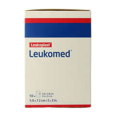 Leukomed Wondverband 7.2 x 5cm steriel 50 Stuks