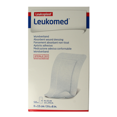 Leukomed Wondverband 8.0 x 15cm steriel 50 Stuks