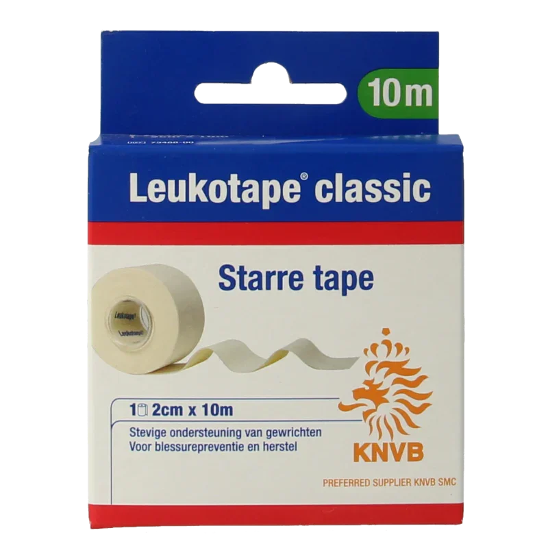 Leukotape Classic starre tape 2cm x 10m 1 Stuks