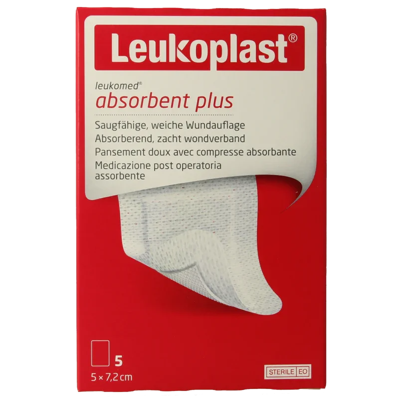 Leukoplast Wondverband 7.2 x 5cm 5 Stuks