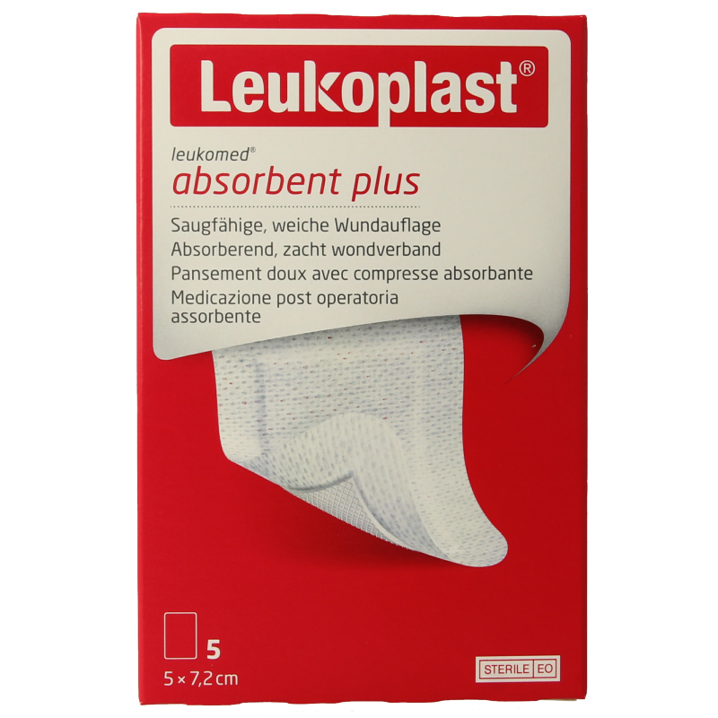 Leukoplast Wondverband 7.2 x 5cm 5 Stuks