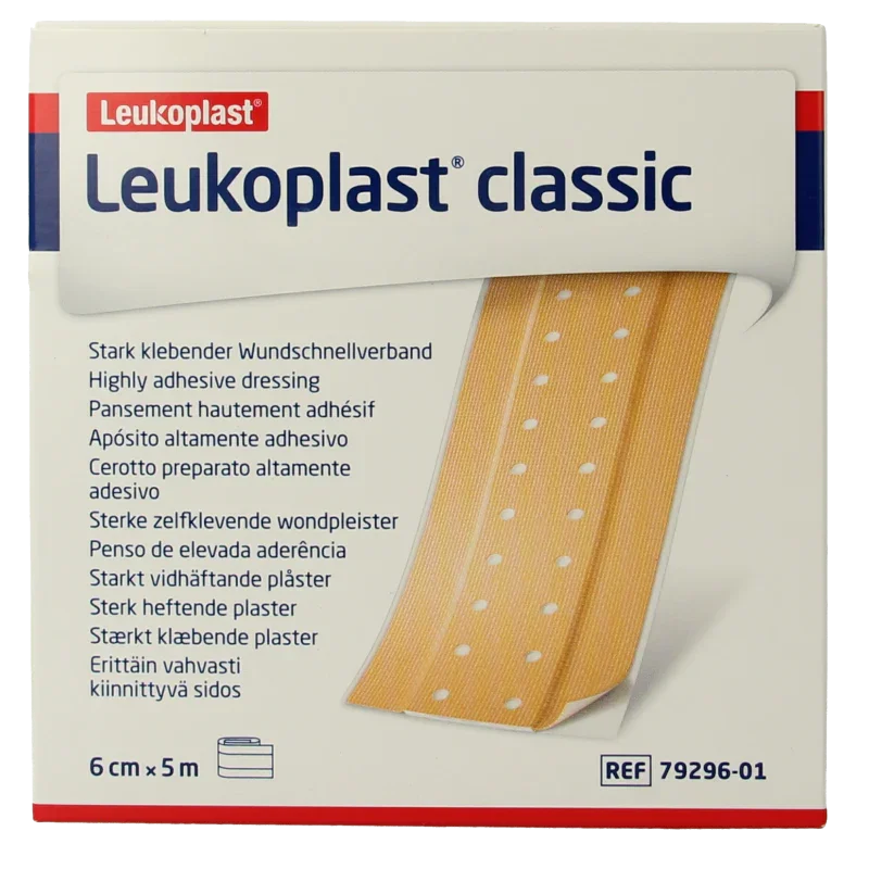 Leukoplast Classic 5m x 6cm 1 Stuks