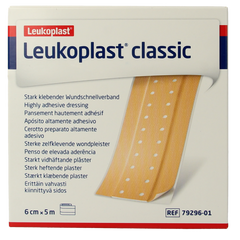 Leukoplast Classic 5m x 6cm 1.00 Stuks