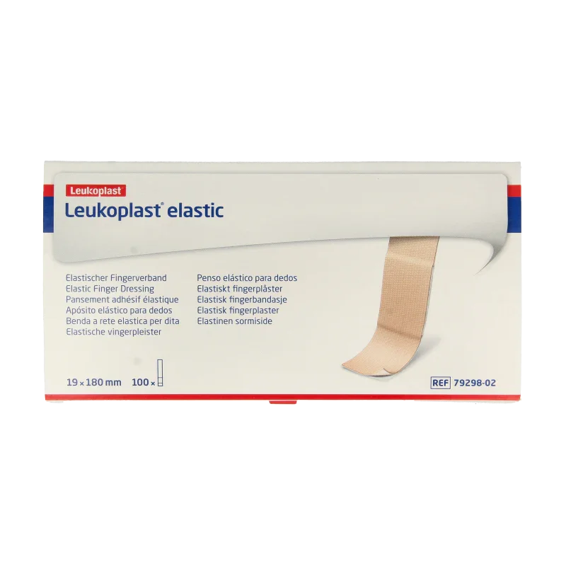 Leukoplast Vingerpleister elastic 100 Stuks