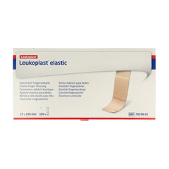 Leukoplast Vingerpleister elastic 100 Stuks